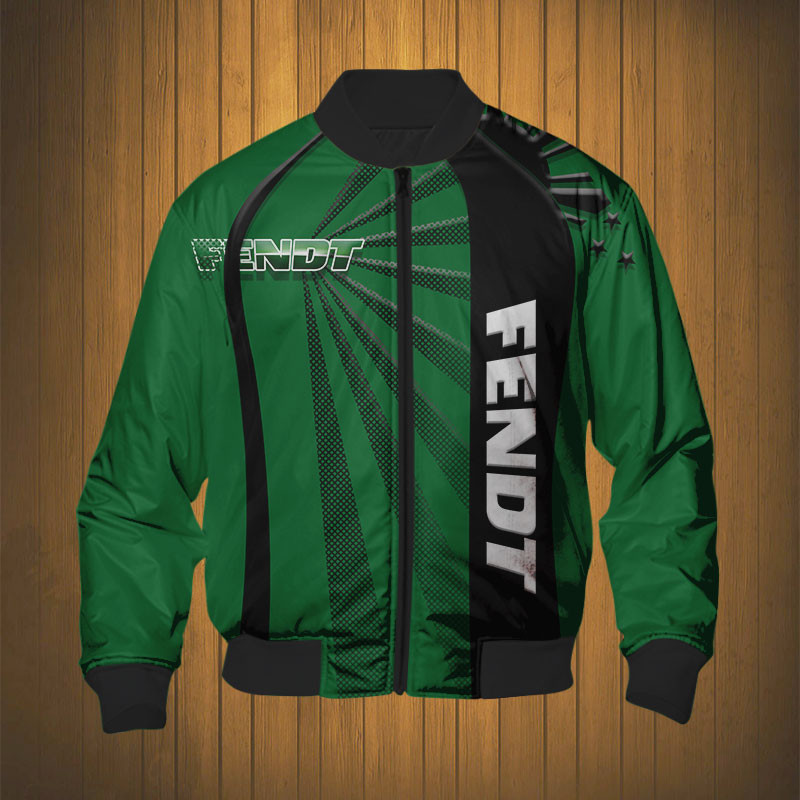 Sportswearmerch Fendt Tractor Personalized Fashion Bomber Jacket For Fan
