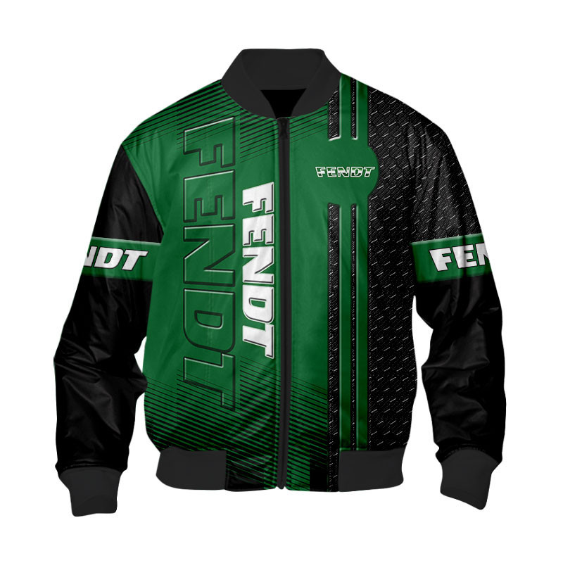 Sportswearmerch Fendt Tractor Personalized Fashion Bomber Jacket For Fan