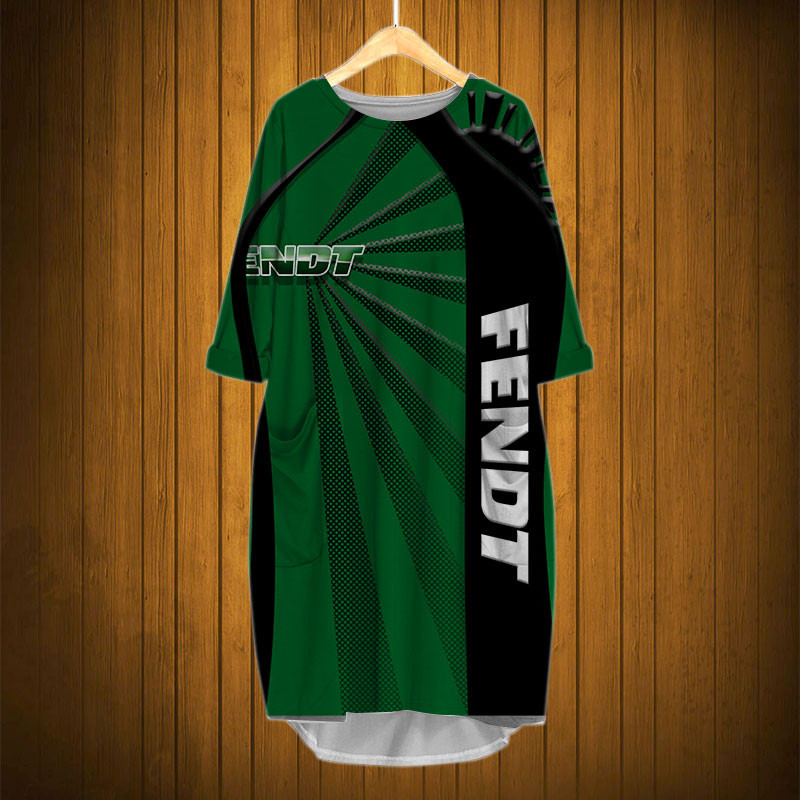 Sportswearmerch Fendt Tractor Personalized Fashion Pocket Dress For Fan