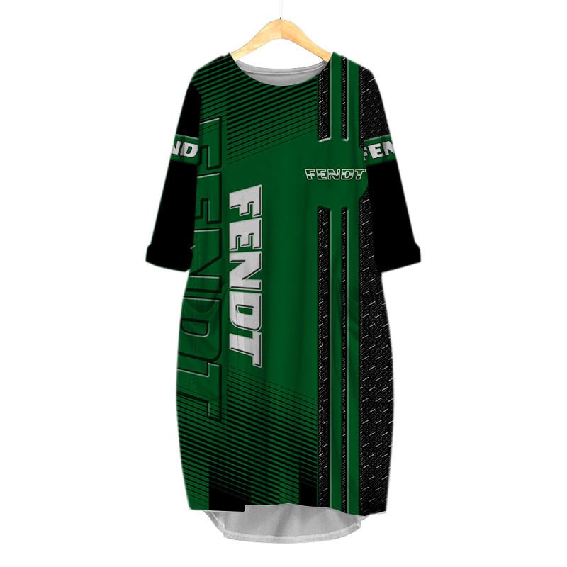 Sportswearmerch Fendt Tractor Personalized Fashion Pocket Dress For Fan