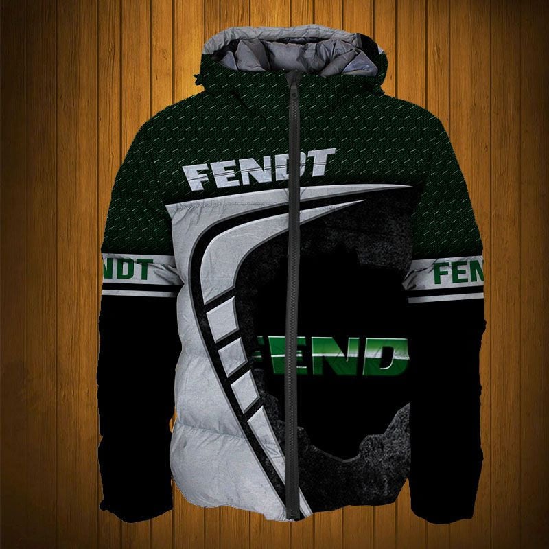 Sportswearmerch Fendt Tractor Personalized Fashion Puffer Jacket For Fan
