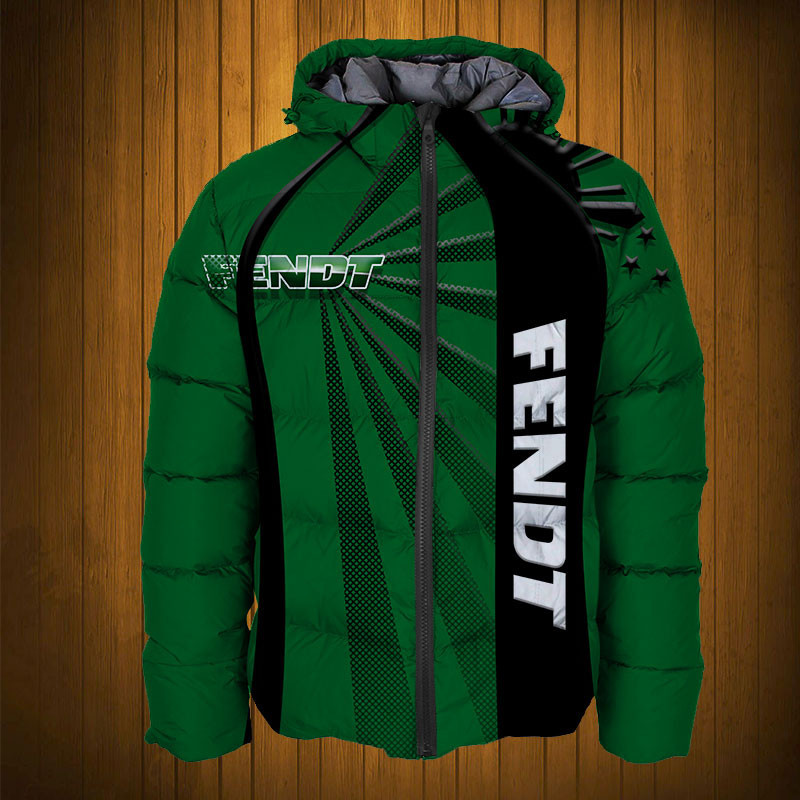Sportswearmerch Fendt Tractor Personalized Fashion Puffer Jacket For Fan