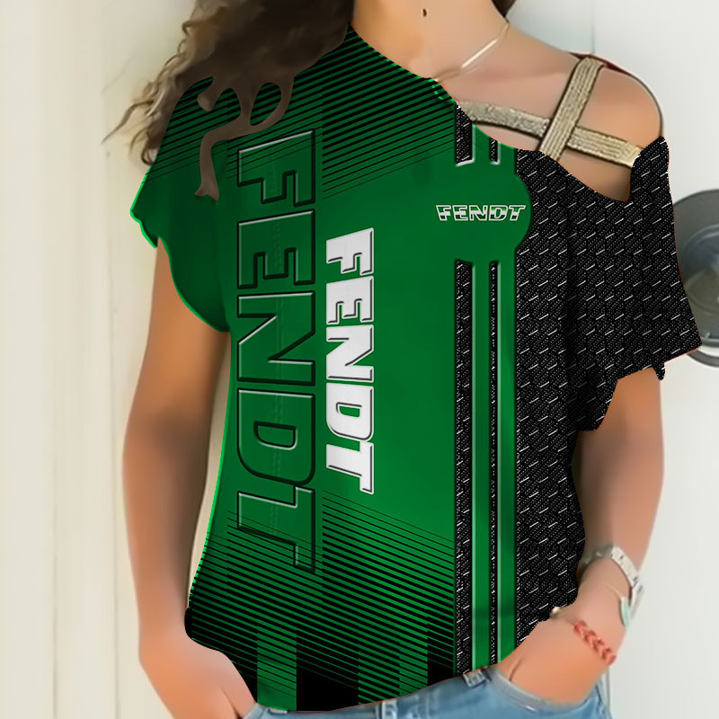 Sportswearmerch Fendt Tractor Personalized Fashion Strapless Short Sleeve For Fan