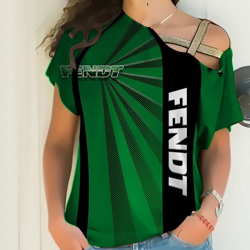 Sportswearmerch Fendt Tractor Personalized Fashion Strapless Short Sleeve For Fan