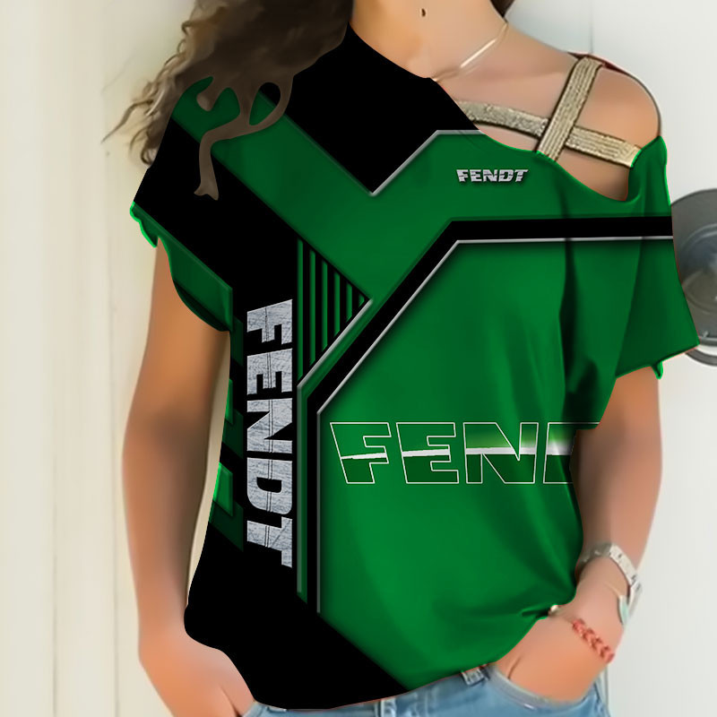Sportswearmerch Fendt Tractor Personalized Fashion Strapless Short Sleeve For Fan
