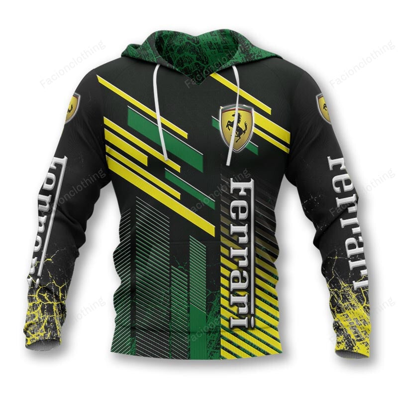 Sportswearmerch Ferrari Personalized Hoodie For Fan