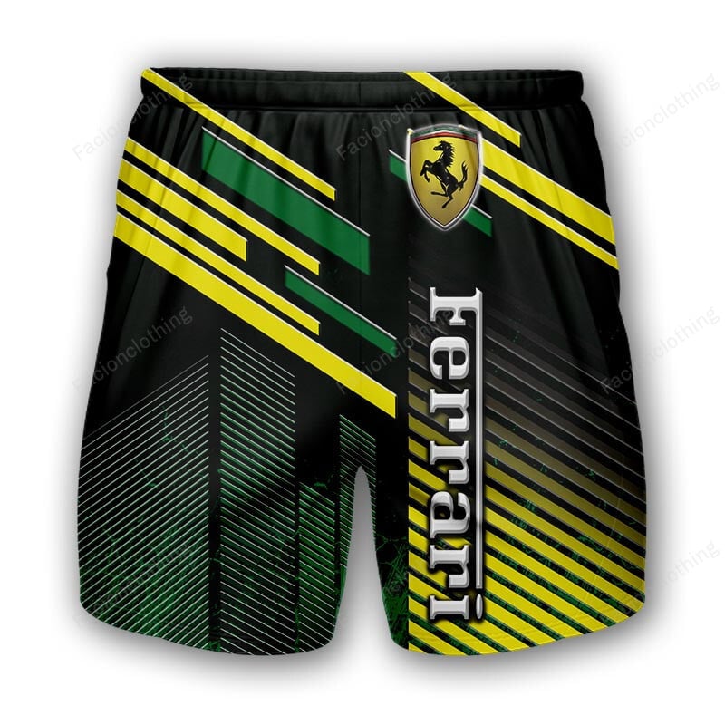 Sportswearmerch Ferrari Personalized Short Pant For Fan