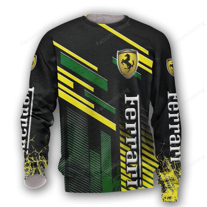 Sportswearmerch Ferrari Personalized Sweater For Fan