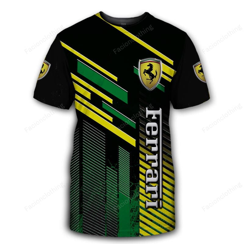 Sportswearmerch Ferrari Personalized T-shirt For Fan