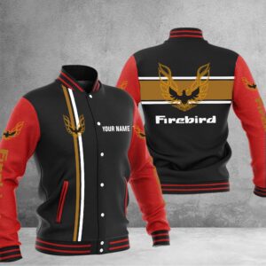 Sportswearmerch Firebird Pontiac Car Baseball Jacket For Fan