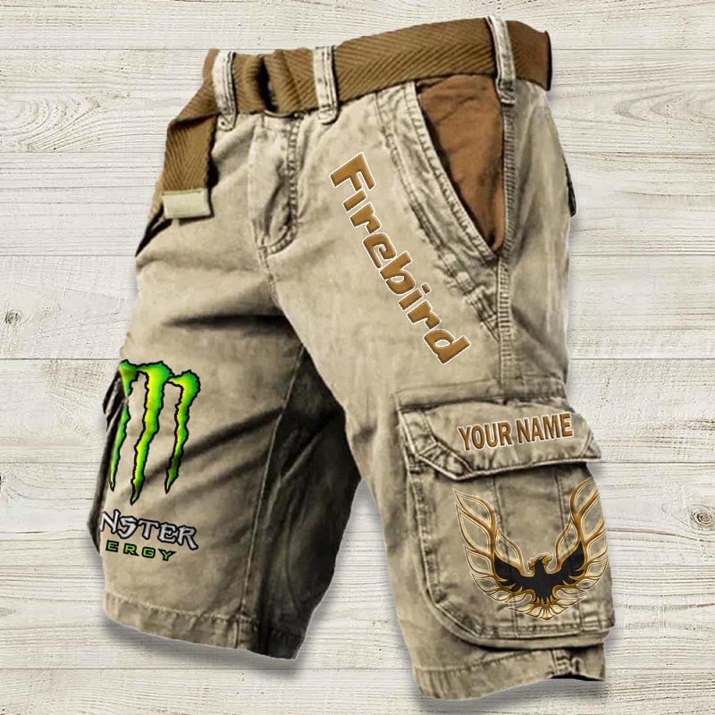 Sportswearmerch Firebird Pontiac Car Denim Short For Fan
