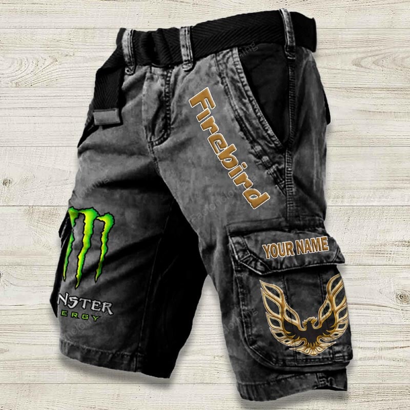 Sportswearmerch Firebird Pontiac Car Denim Short For Fan