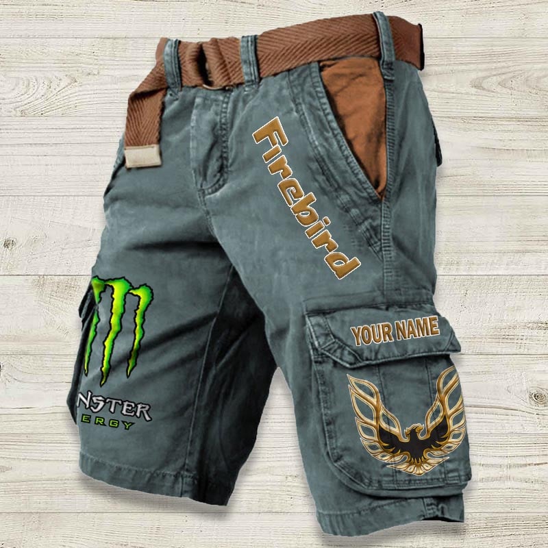 Sportswearmerch Firebird Pontiac Car Denim Short For Fan