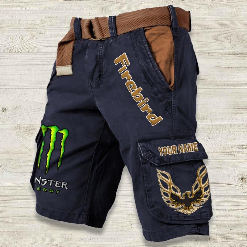 Sportswearmerch Firebird Pontiac Car Denim Short For Fan