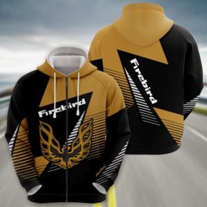 Sportswearmerch Firebird Pontiac Car Zip Hoodie For Fan