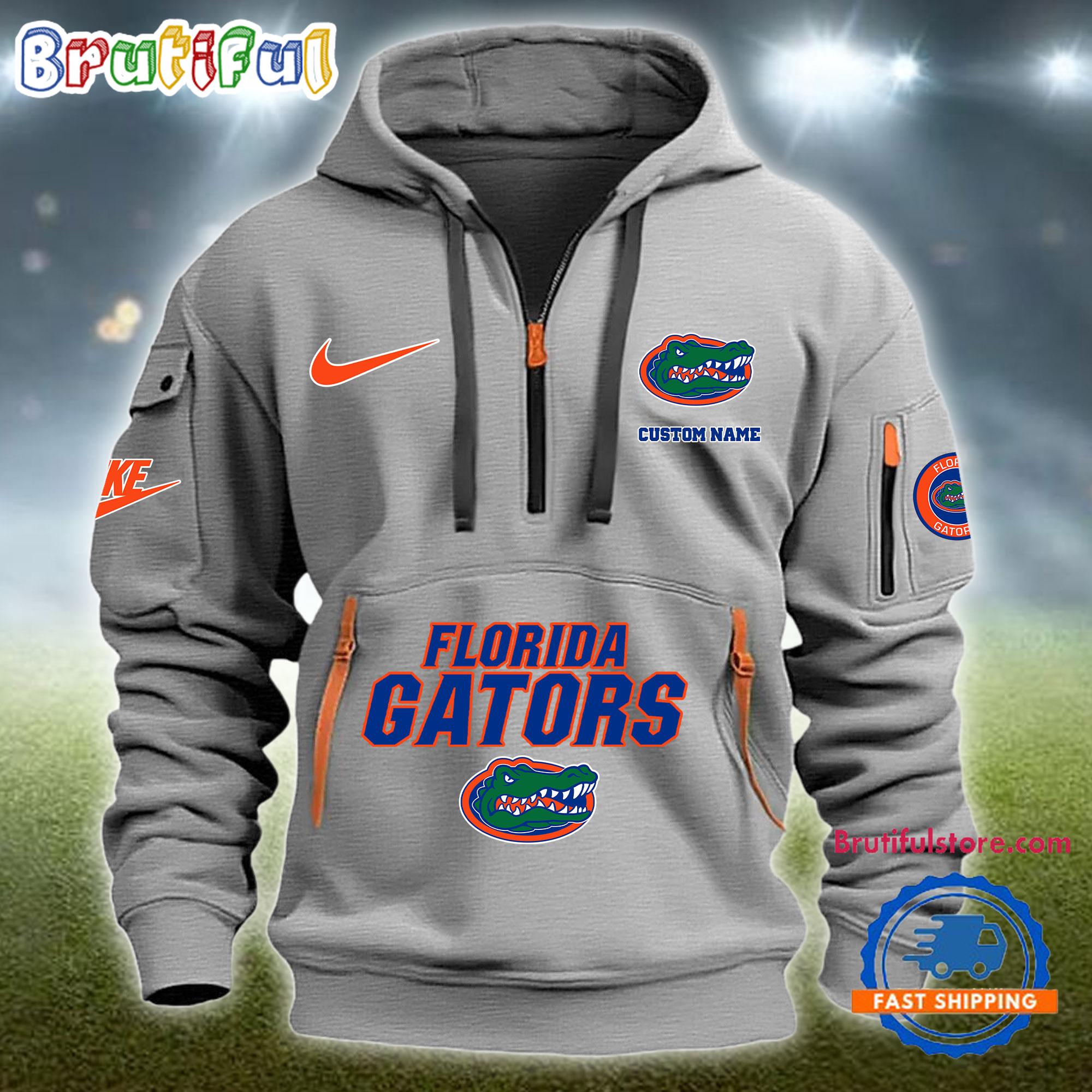 Sportswearmerch Florida Gators NCAA Half Zip Hoodie For Fan
