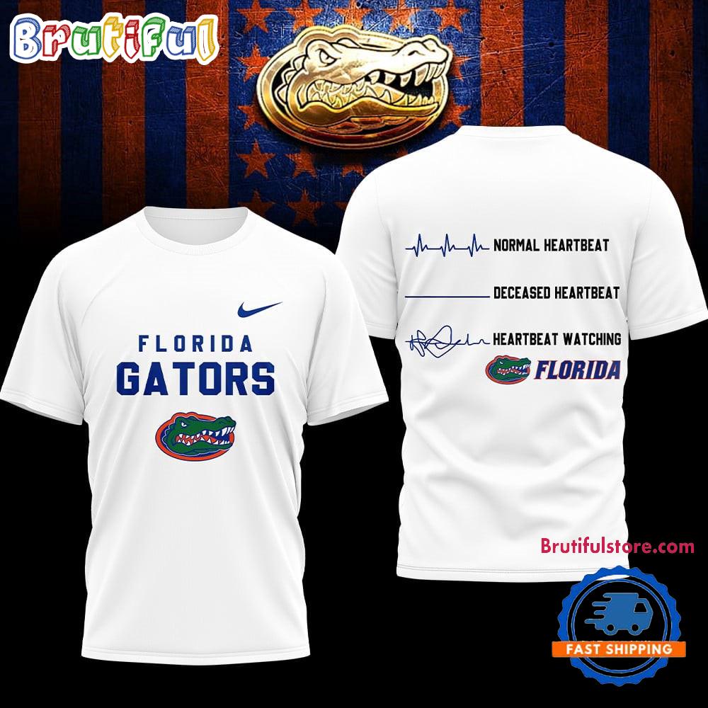 Sportswearmerch Florida Gators NCAA Heartbeat T-Shirt For Fan