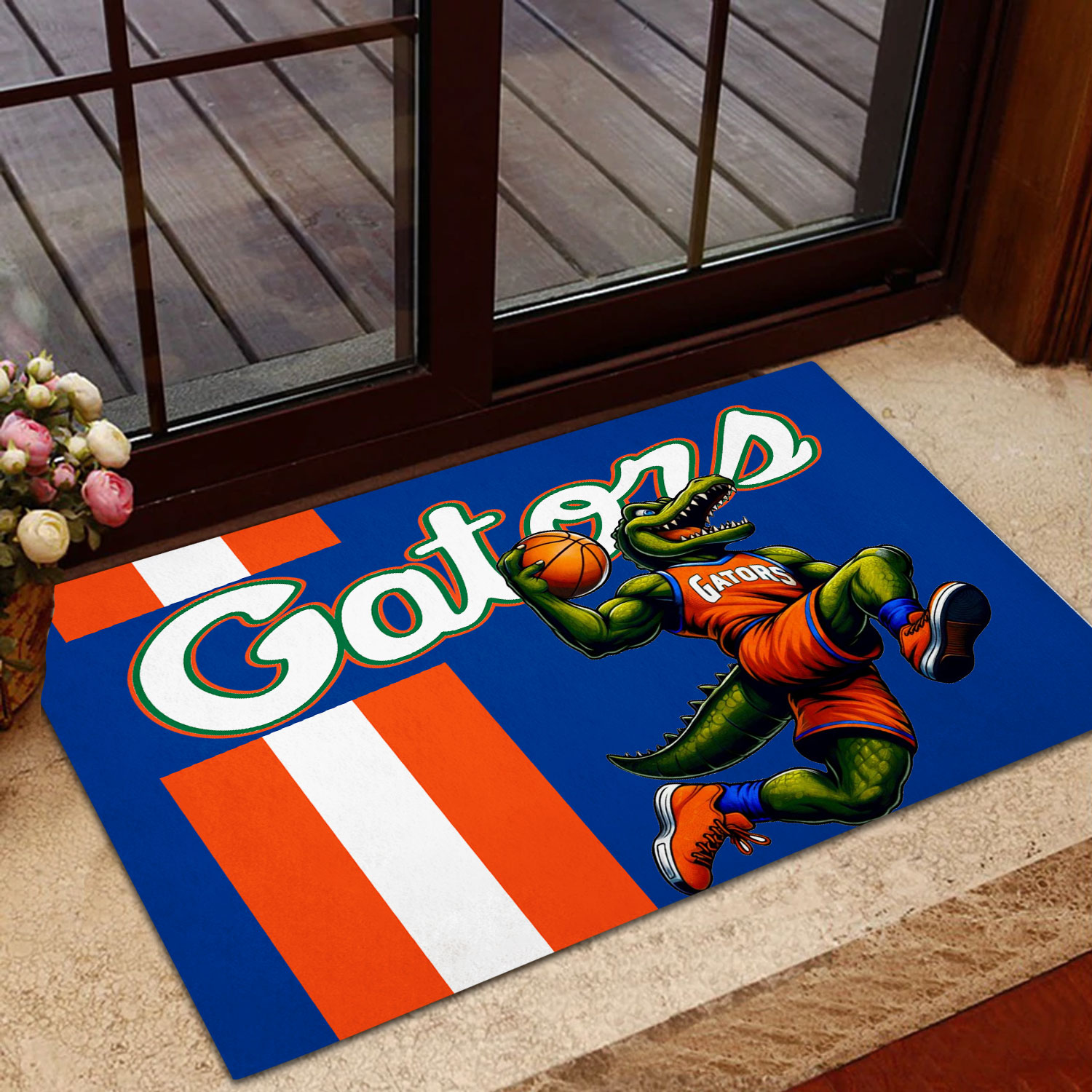 Sportswearmerch Florida Gators NCAA Men's Basketball Custom Doormat For Fan