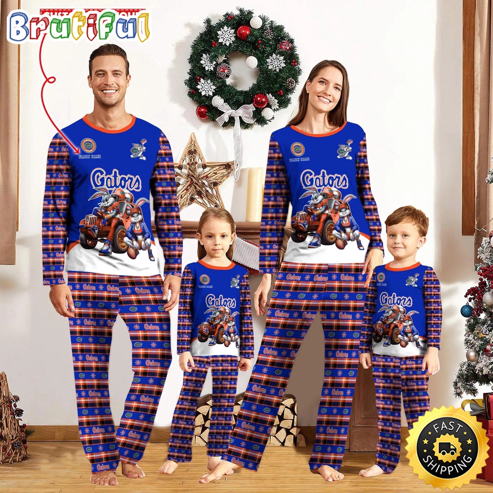 Sportswearmerch Florida Gators NCAA Personalized Pajamas Family For Fan