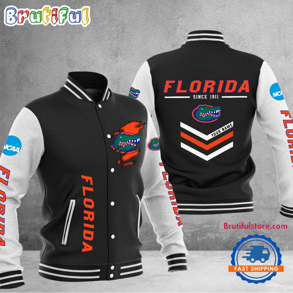 Sportswearmerch Florida Gators NCAA Personalized Personalized Baseball Jacket For Fan