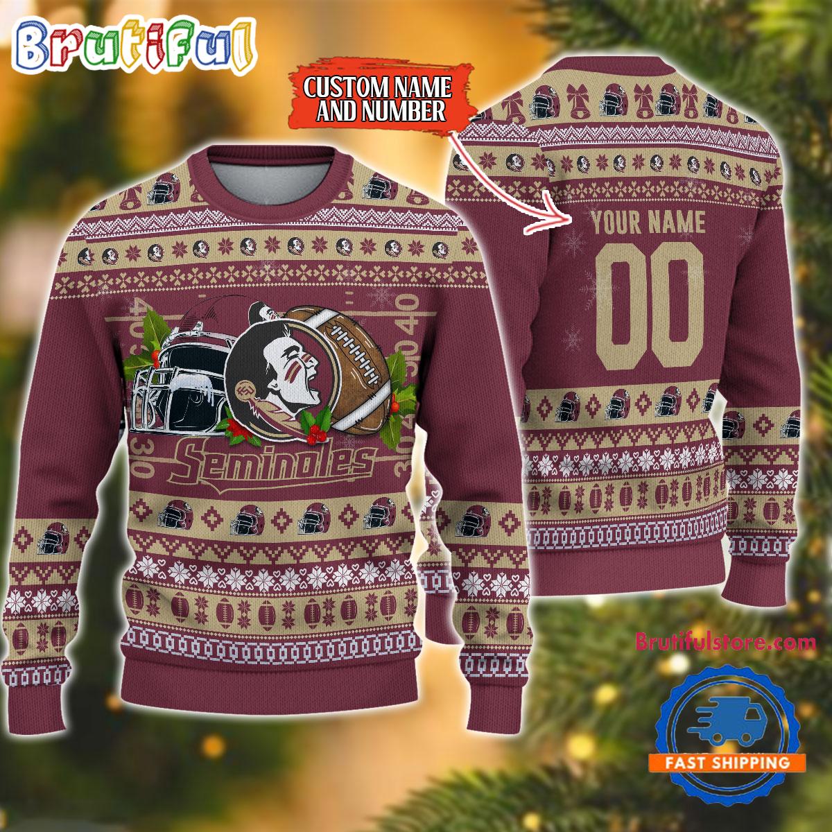 Sportswearmerch Florida State Seminoles NCAA Christmas Sweater For Fan