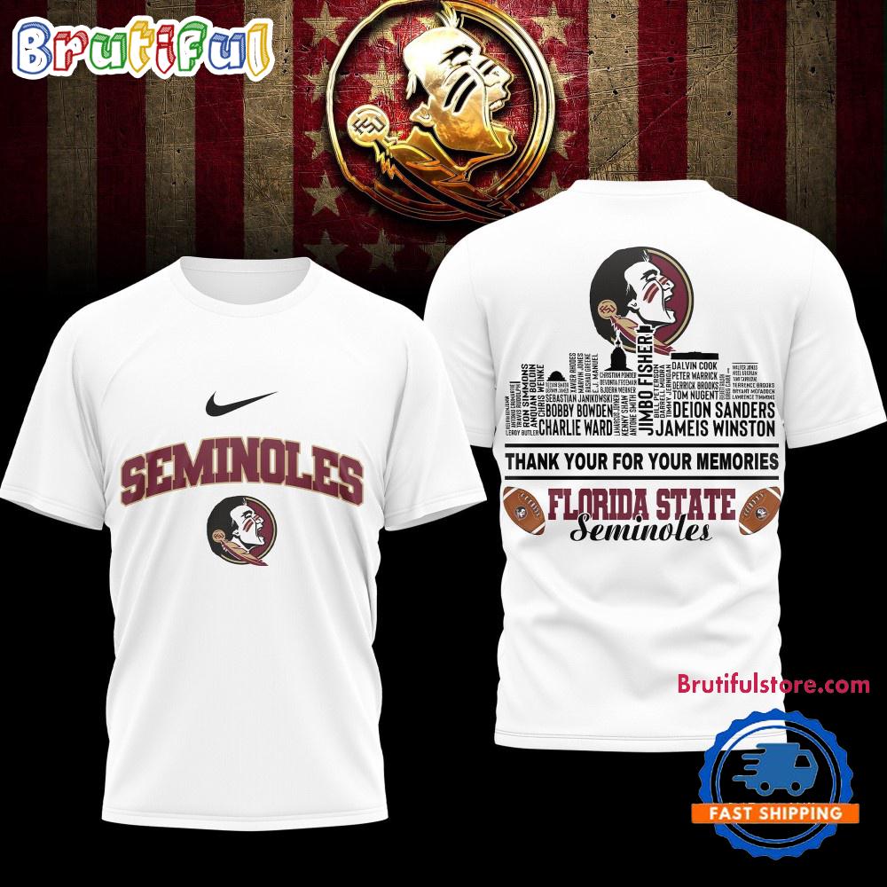 Sportswearmerch Florida State Seminoles NCAA Legends of the Game T-Shirt For Fan