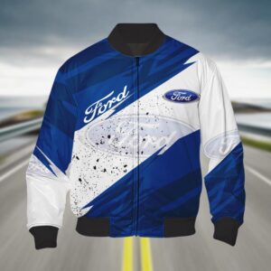 Sportswearmerch Ford Car Bomber Jacket For Fan