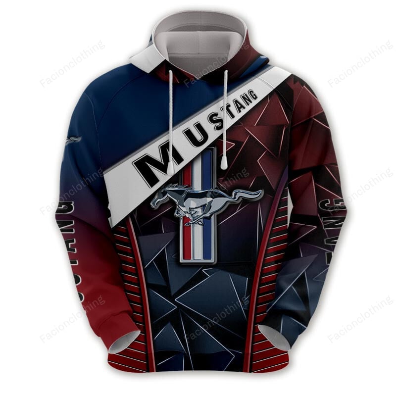 Sportswearmerch Ford Car Mustang Car Personalized Hoodie For Fan