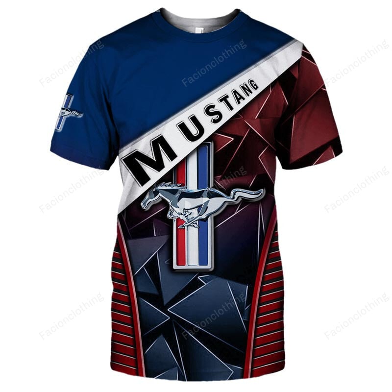 Sportswearmerch Ford Car Mustang Car Personalized T-shirt For Fan