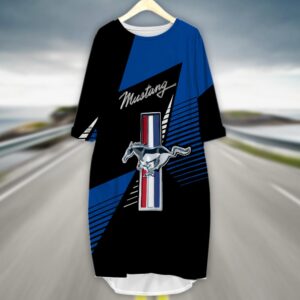 Sportswearmerch Ford Car -Mustang Car Pocket Dress For Fan