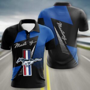 Sportswearmerch Ford Car -Mustang Car Polo Shirt For Fan
