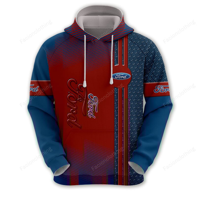 Sportswearmerch Ford Car Personalized Fashion Hoodie For Fan