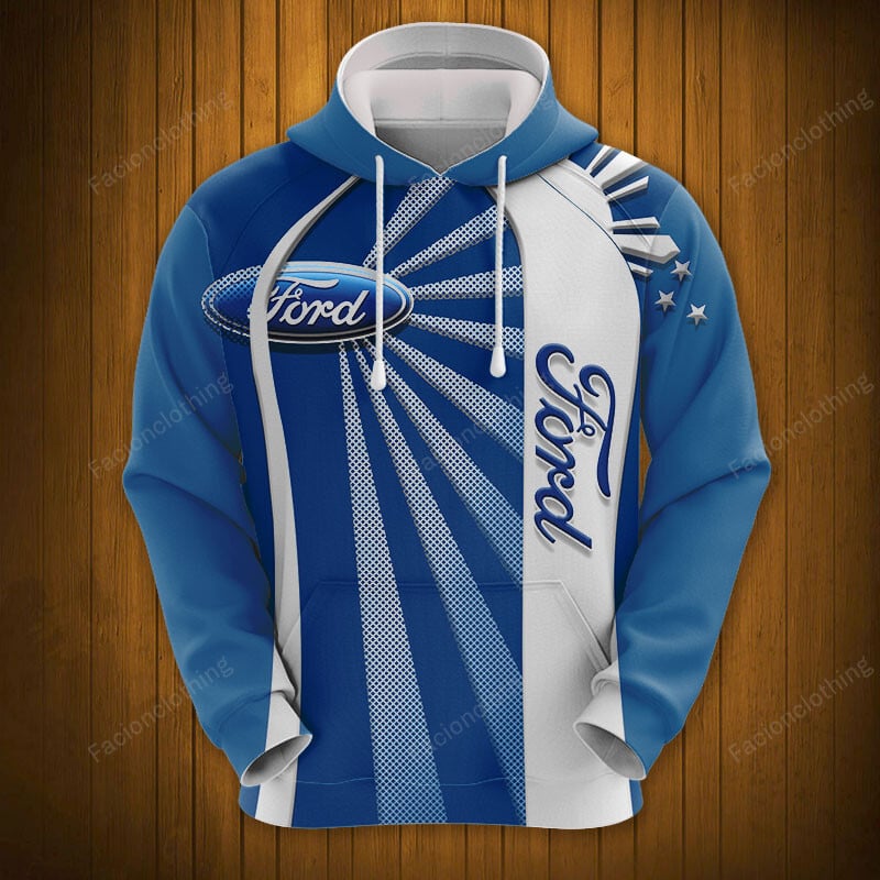 Sportswearmerch Ford Car Personalized Fashion Hoodie For Fan