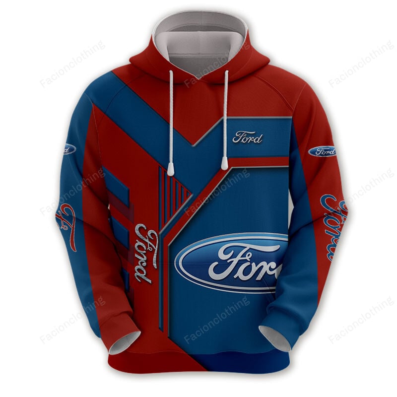 Sportswearmerch Ford Car Personalized Fashion Hoodie For Fan