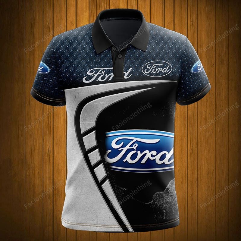 Sportswearmerch Ford Car Personalized Fashion Polo Shirt For Fan
