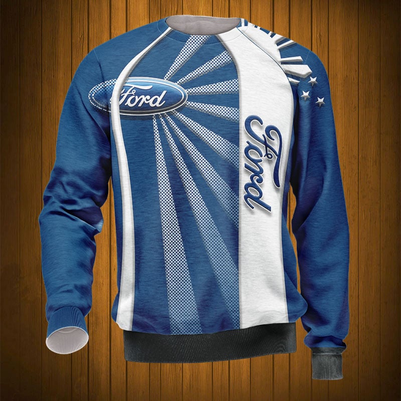 Sportswearmerch Ford Car Personalized Fashion Sweater For Fan