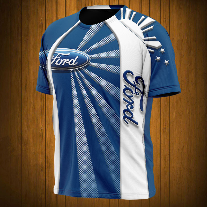 Sportswearmerch Ford Car Personalized Fashion T-shirt For Fan
