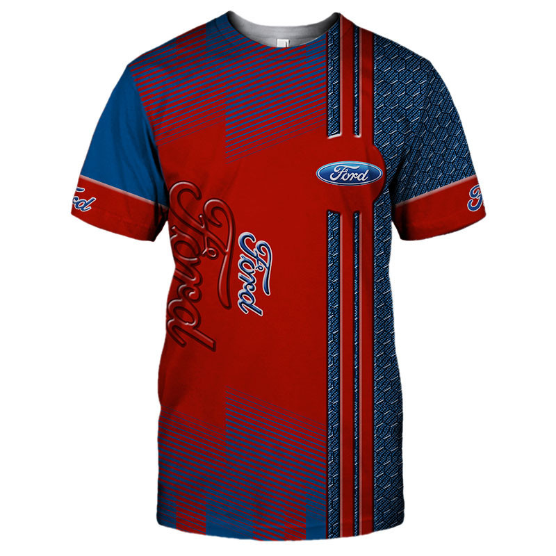 Sportswearmerch Ford Car Personalized Fashion T-shirt For Fan