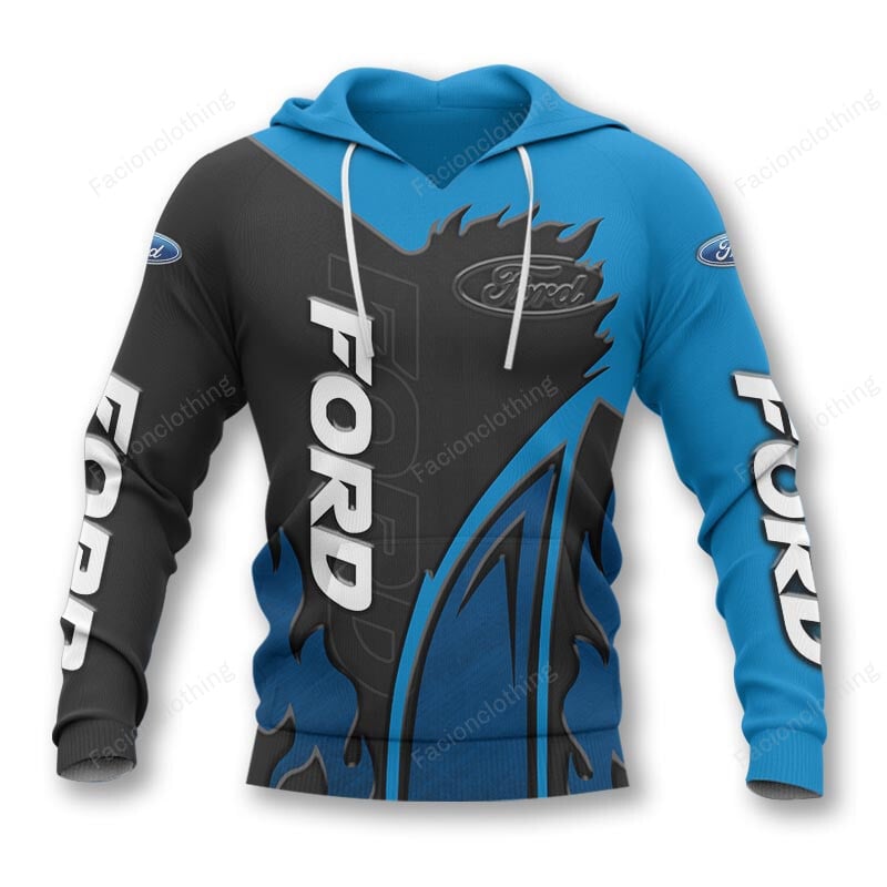 Sportswearmerch Ford Car Personalized Hoodie For Fan