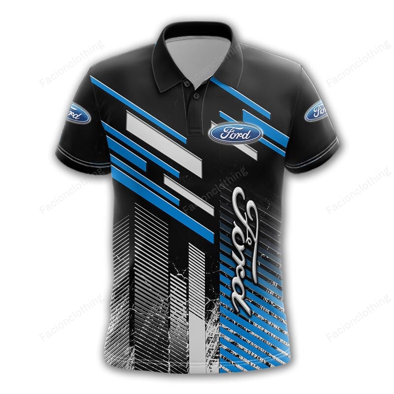 Sportswearmerch Ford Car Personalized Polo For Fan