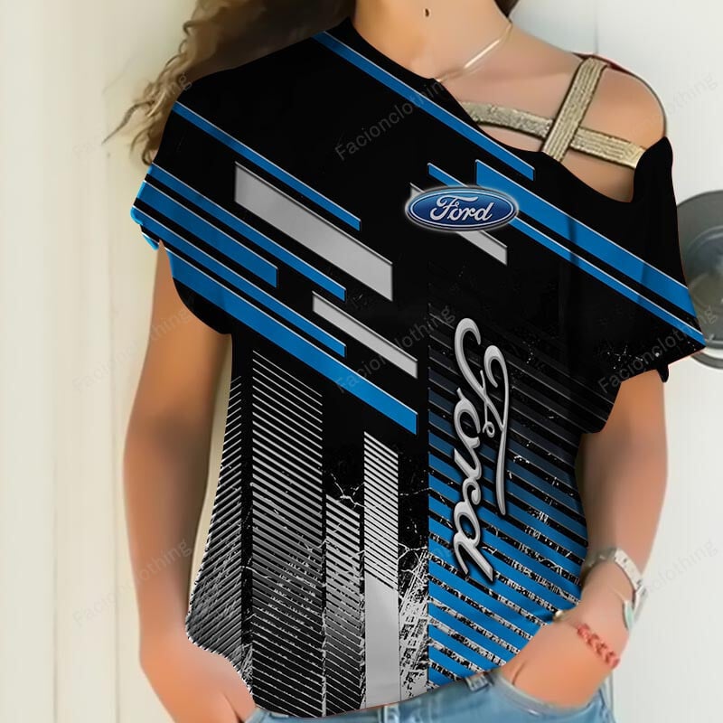 Sportswearmerch Ford Car Personalized Women Shirt For Fan