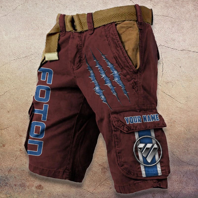 Sportswearmerch Foton Truck Denim Short For Fan