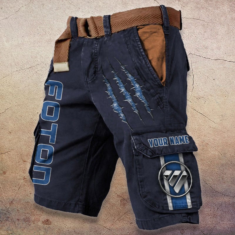 Sportswearmerch Foton Truck Denim Short For Fan
