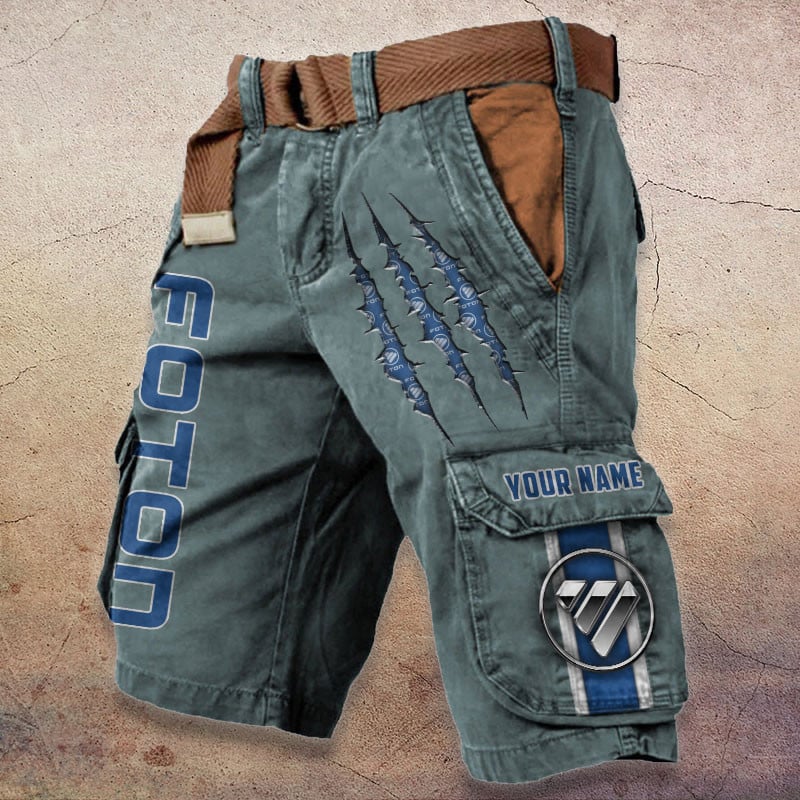 Sportswearmerch Foton Truck Denim Short For Fan