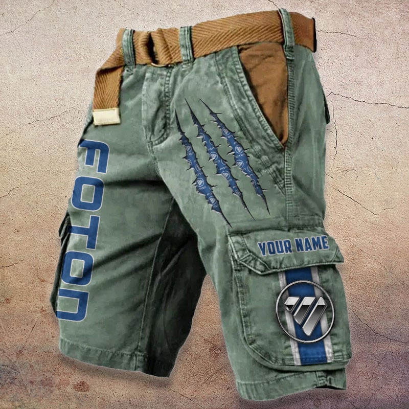 Sportswearmerch Foton Truck Denim Short For Fan