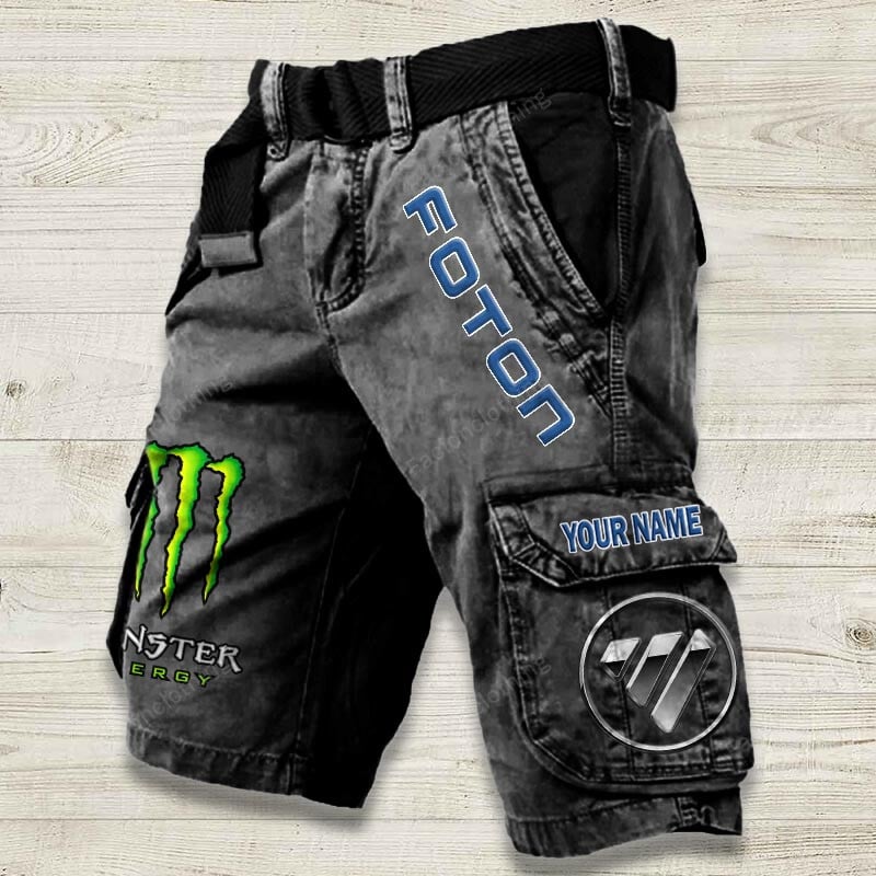 Sportswearmerch Foton Truck Denim Short For Fan