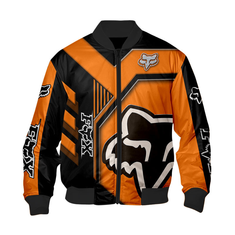 Sportswearmerch Fox Racing Motorcycle Personalized Fashion Bomber Jacket For Fan