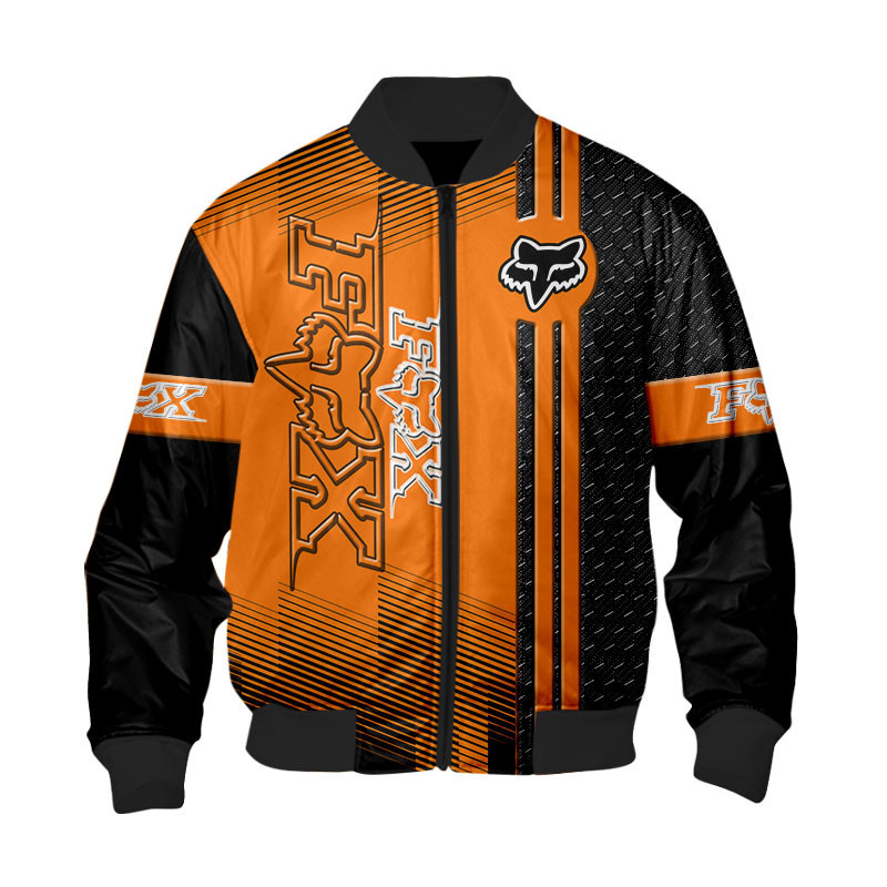 Sportswearmerch Fox Racing Motorcycle Personalized Fashion Bomber Jacket For Fan