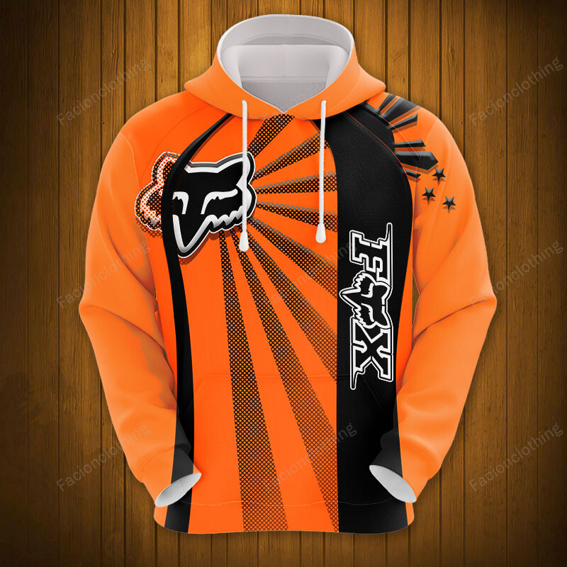 Sportswearmerch Fox Racing Motorcycle Personalized Fashion Hoodie For Fan