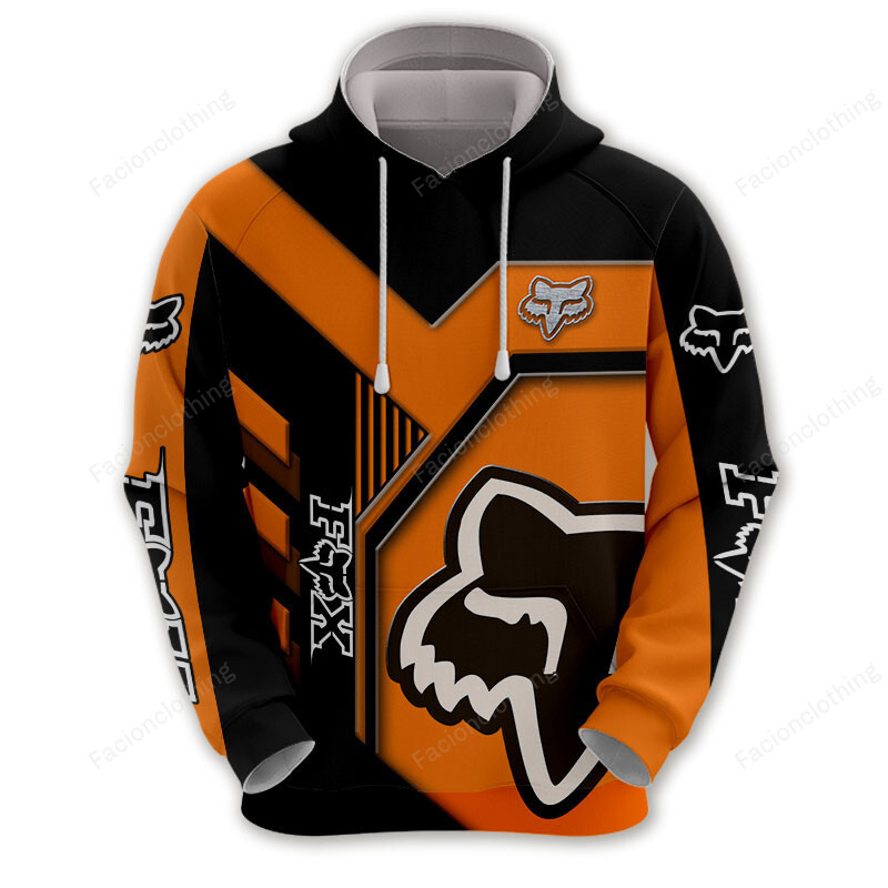 Sportswearmerch Fox Racing Motorcycle Personalized Fashion Hoodie For Fan